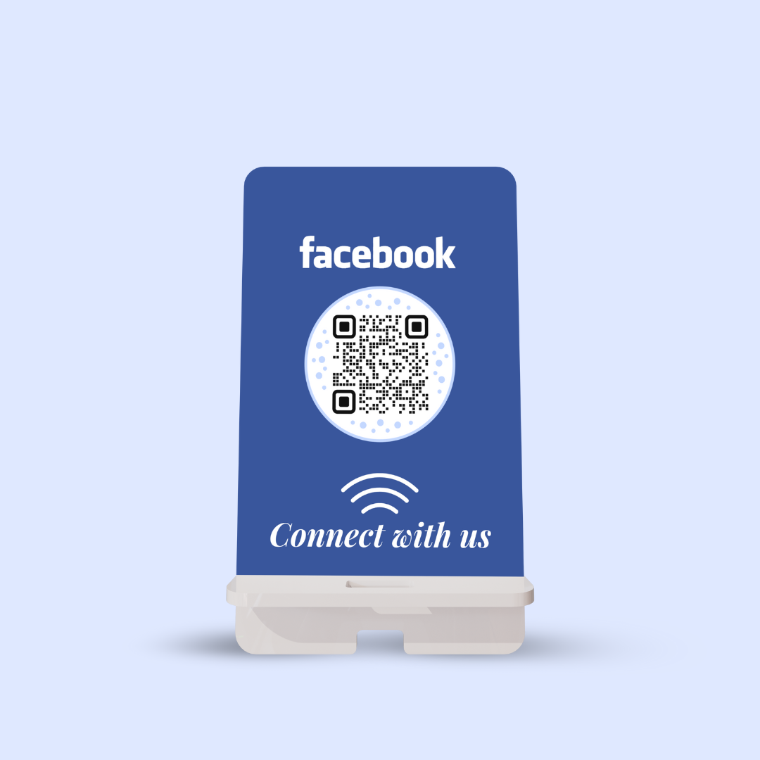 Facebook-6 Facebook 6 NFC Business Card, Keychains & Stands | Tapclub
