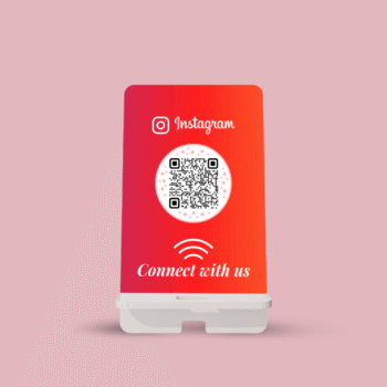 Tapclub Acrylic Instagram Follow NFC Standee