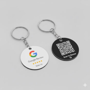 Google Review NFC Keychain