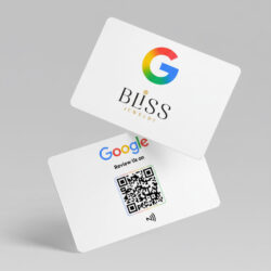Tapclub PVC NFC Google Review Card 1 NFC Business Card, Keychains & Stands | Tapclub Tapclub PVC NFC Google Review Card